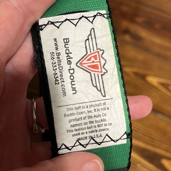 Buckle Down “I Love Pandas” Ford Mustang Seatbelt Belt - Picture 4 of 6